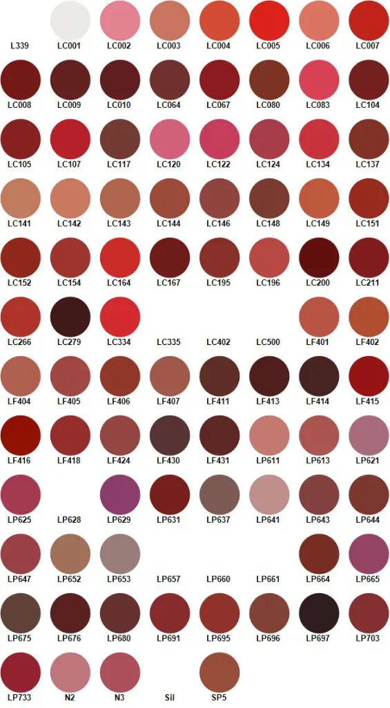 kryolanh lipstick classic shades.webp