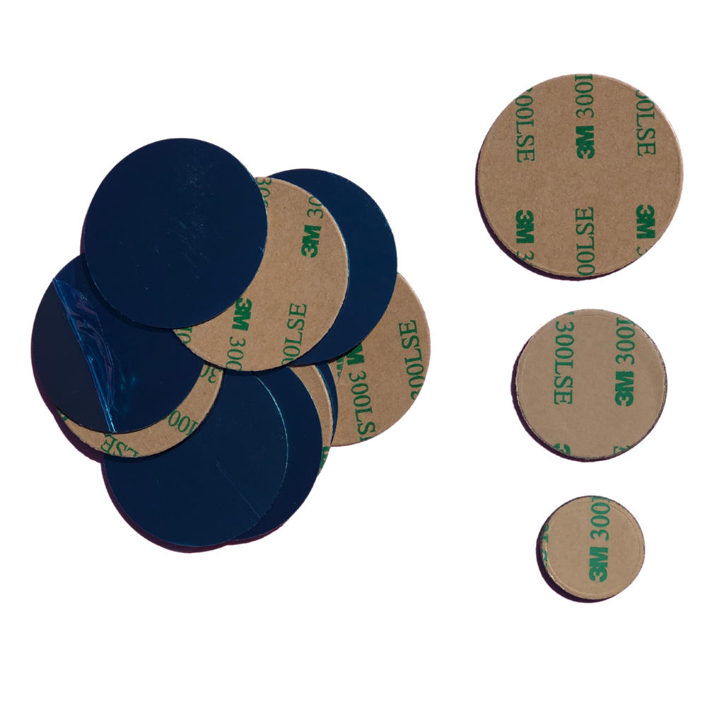 Autocollants métalliques