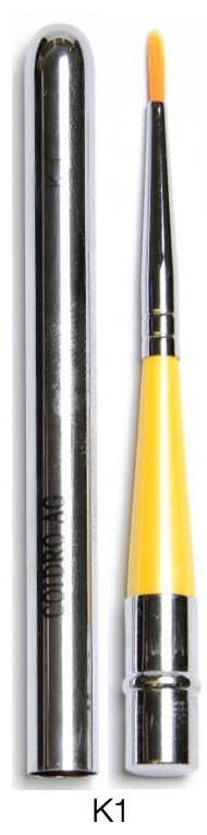 K1 Pinceau eyeliner avec étui de protection