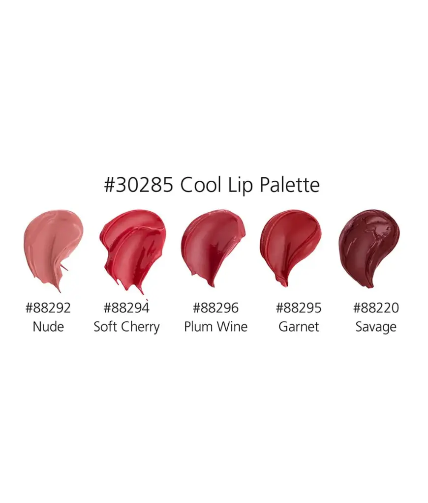 Pro Lip Color Palettes (Cool)
