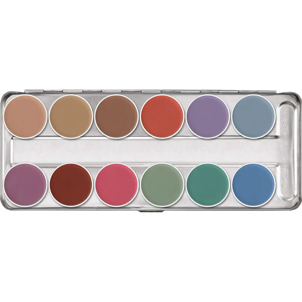 Aquacolor palette - 12 colours