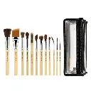 Brush Set 1 With Double Pouch (12 pcs)