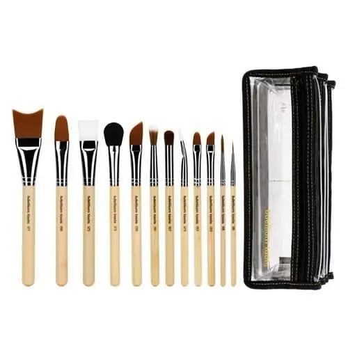 Brush Set 2 With Double Pouch (12 pcs)