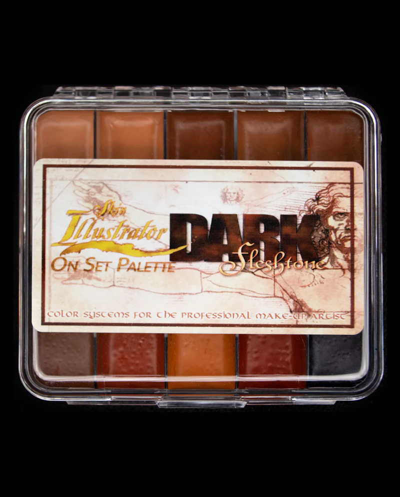 Skin Illustrator On Set Palette (Dark Flesh)