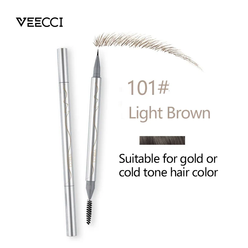 Lifelike Liquid Eyebrow Pencil (101 Light Brown)