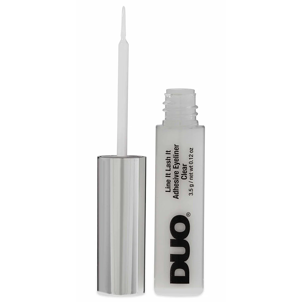 Adhesive eyeliner for striplashes