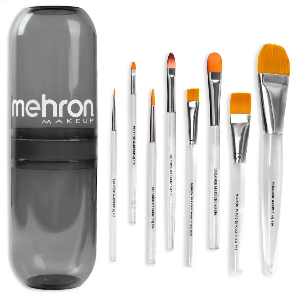 [81-SET] Paradise Brush Set (8pcs) and Brush Holder