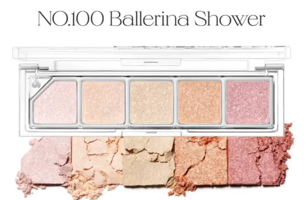Mood Shower - Face Palette - Highlighter (100 Ballerina Shower)