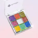 9-Color Glittery Chameleon Eyeshadow Palette