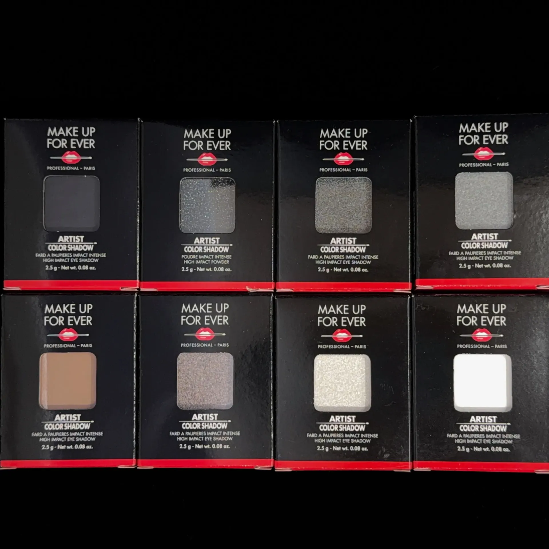 Lot de 8 fards #6 : Make Up For Ever + palette magnétique