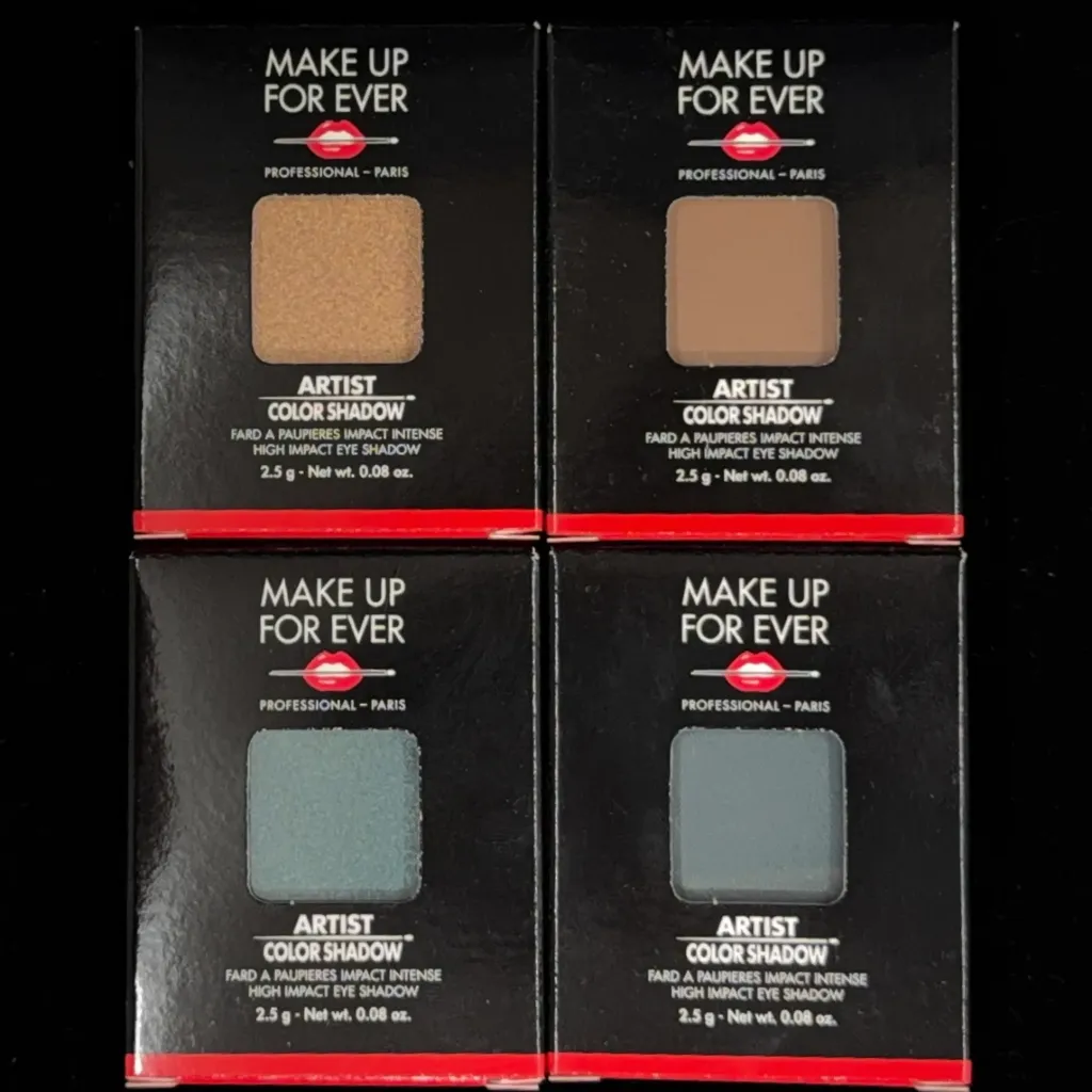 4-Piece Set #5: Make Up For Ever Eyeshadows + Magnetic Palette