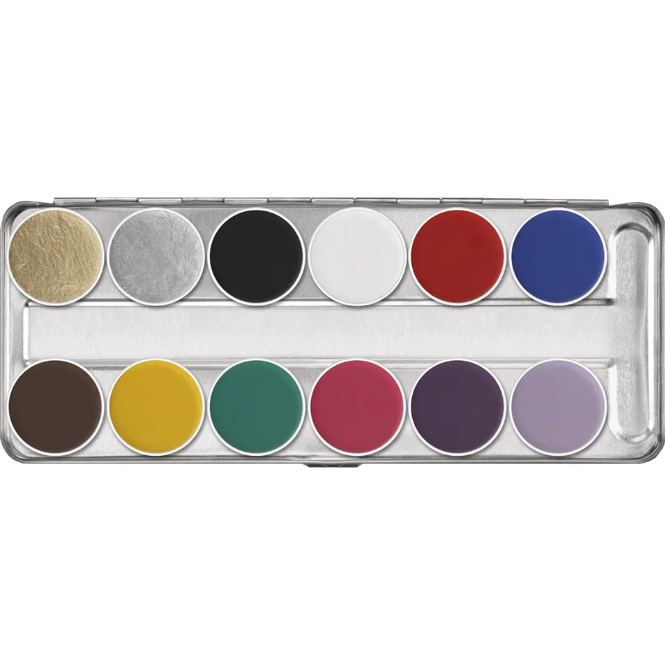 Aquacolor palette - 12 colours