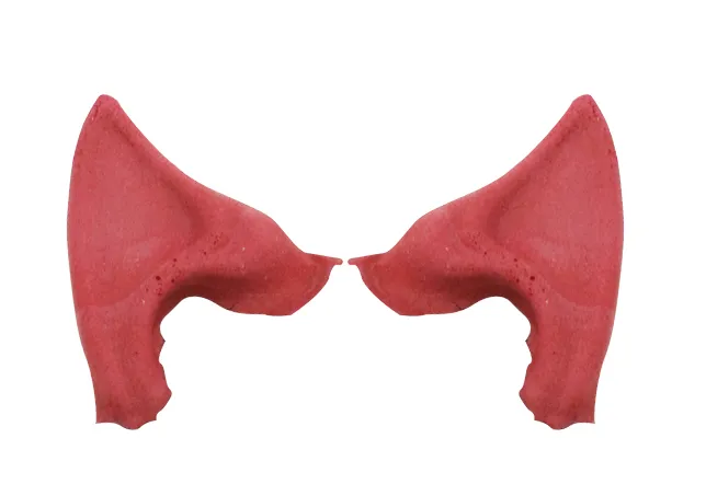 [3D-P-ET1R] Ear Tips - PU Foam (Red)
