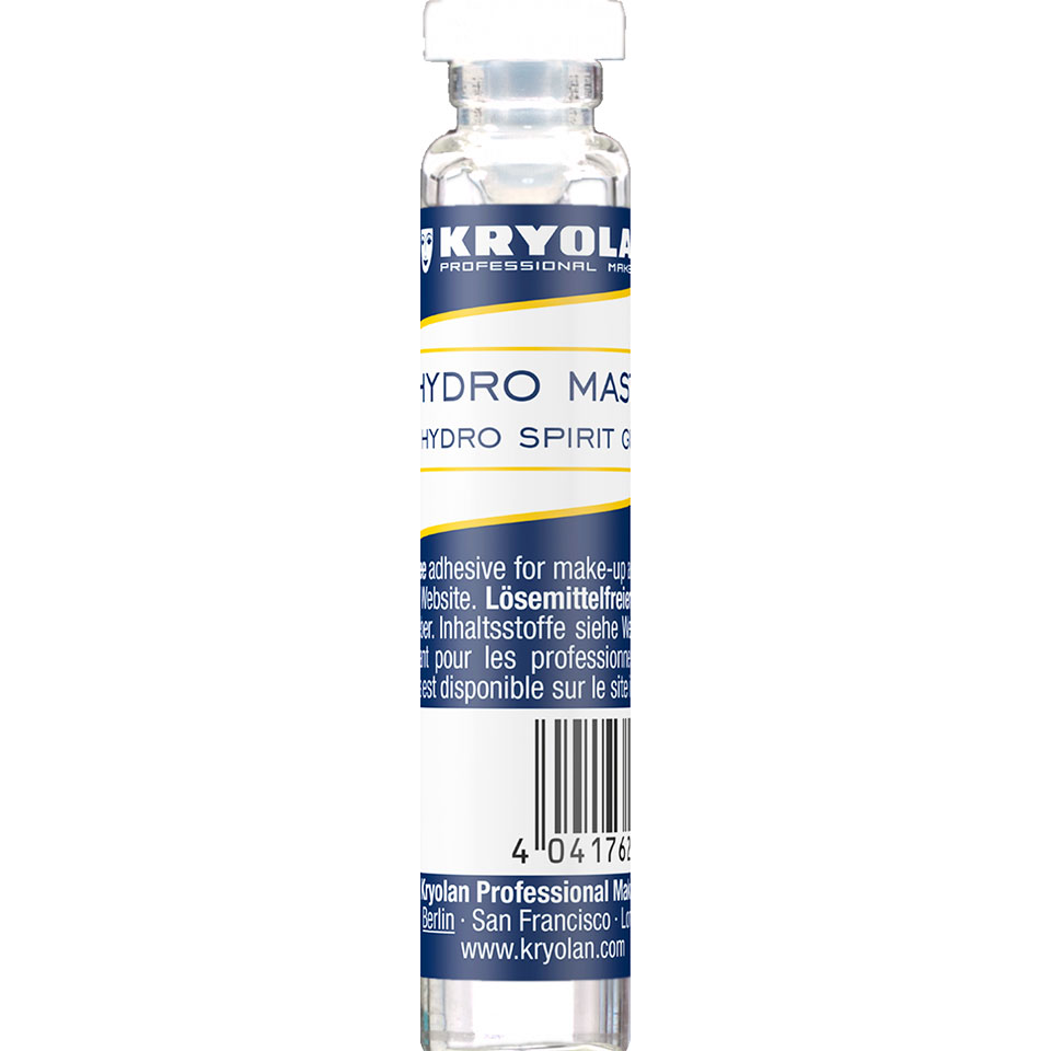 Hydro spirit gum