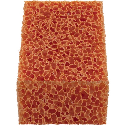 [1457] Orange Sponge "Rubber Pore"