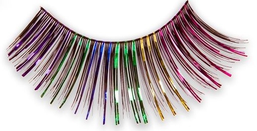 [9373 black multi] Faux cils Stargirl Arc-en-ciel + noir