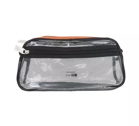[803008.TUSF] Trousse transparente avec poche en filet