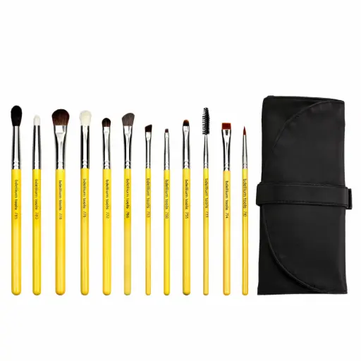 [SET09EYEST12] Studio Eyes 12pcs Brush Set With Roll-Up Pouch