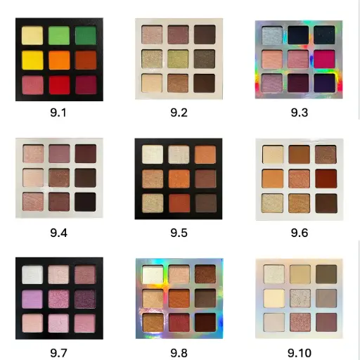 9 Colours Eyeshadow Palette